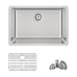 STYLISH S-406TG 27 inch dual mount kitchen sink.