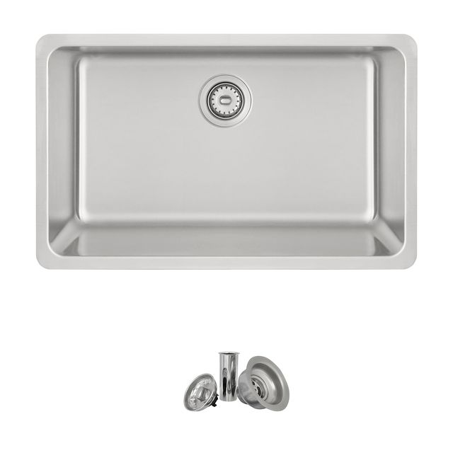 30 Inch Dual-Mount Stainless Steel Kitchen Sink