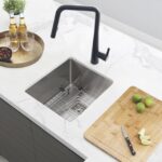 16 inch single bowl stainless steel kitchen sink