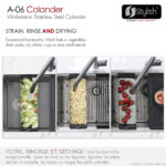 Stylish Colander Sink Accessory, product view 6
