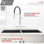 Stylish Kitchen Faucet Plate Faucet Deck Plate, product view 5