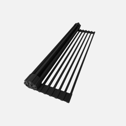 Stylish Drying Rack Black Sink Accessory, product view 2
