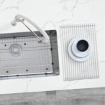 Stylish Drying Rack White Sink Accessory, product view 11