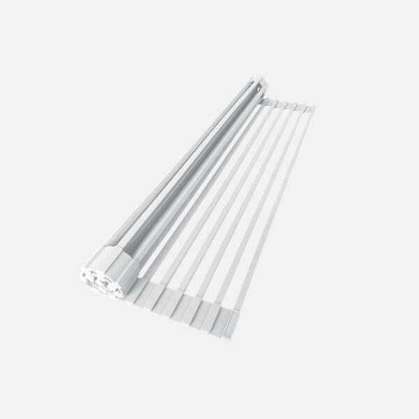 Stylish Drying Rack White Sink Accessory, product view 2