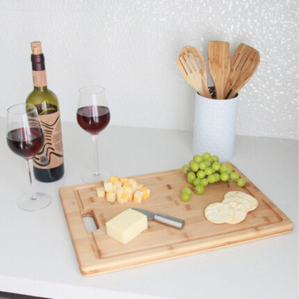Stylish Workstation Sink Bamboo Cutting Board Sink Accessory, product view 1