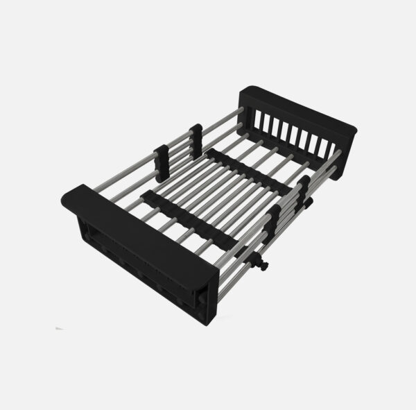 Stylish Adjustable Over The Sink Basket Sink Accessory, product view 2
