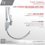 Stylish Gabriella Bathroom Faucet, product view 10