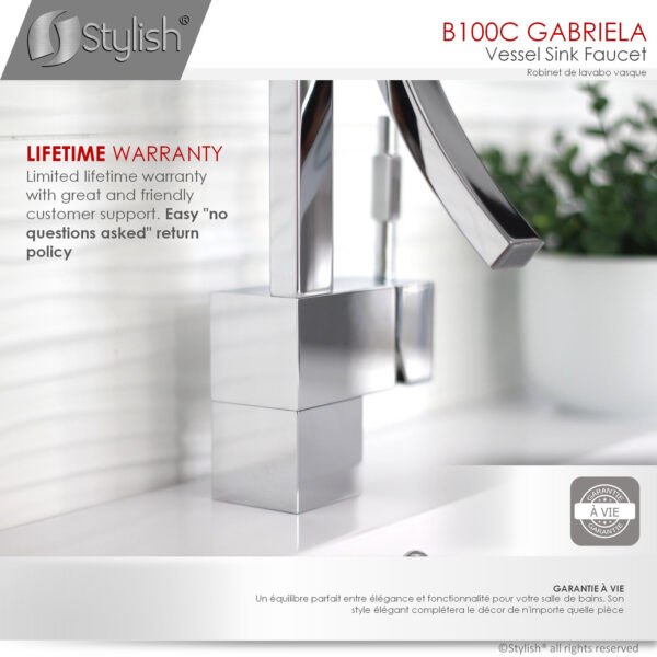 Stylish Gabriella Bathroom Faucet, product view 7