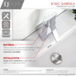 Stylish Gabriella Bathroom Faucet, product view 8