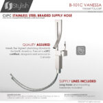 Stylish Vanessa Bathroom Faucet, product view 10