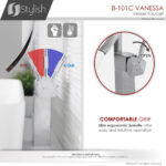 Stylish Vanessa Bathroom Faucet, product view 5