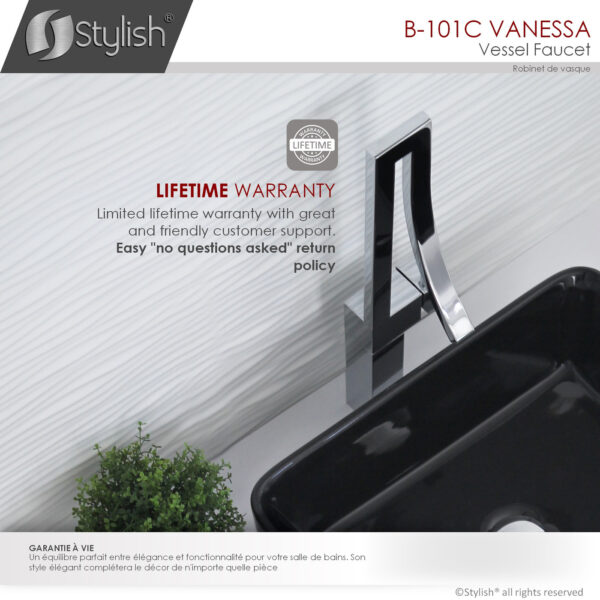 Stylish Vanessa Bathroom Faucet, product view 7