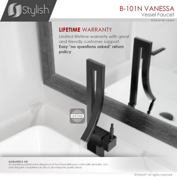 Stylish Vanessa Bathroom Faucet, product view 7
