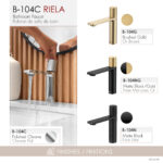Stylish Riela Bathroom Faucet, product view 3