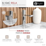 Stylish Riela Bathroom Faucet, product view 4