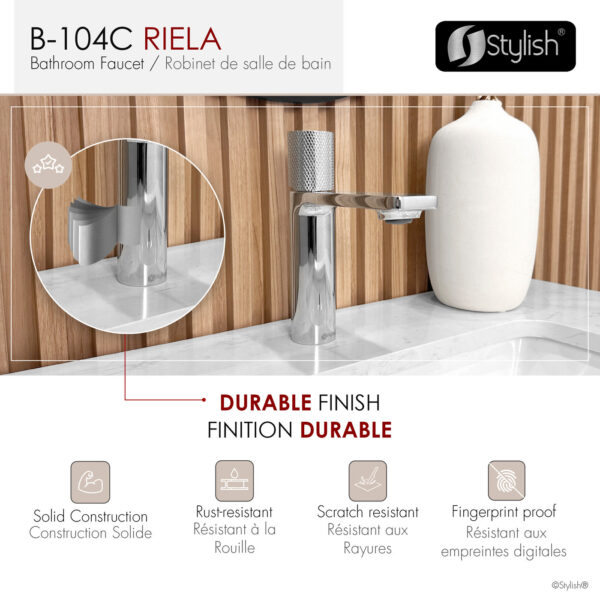 Stylish Riela Bathroom Faucet, product view 4