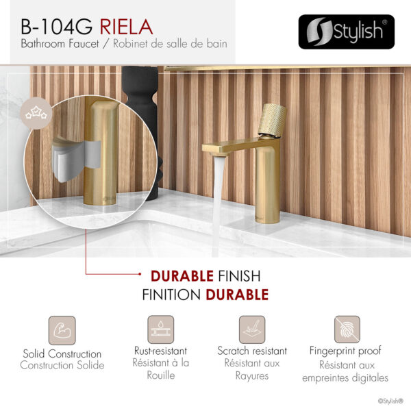 Stylish Riela Bathroom Faucet, product view 6