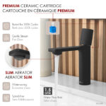 Stylish Riela Bathroom Faucet, product view 5