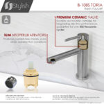 Stylish Toria Bathroom Faucet, product view 6