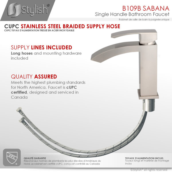 Stylish Sabana Bathroom Faucet, product view 10