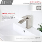 Stylish Sabana Bathroom Faucet, product view 7