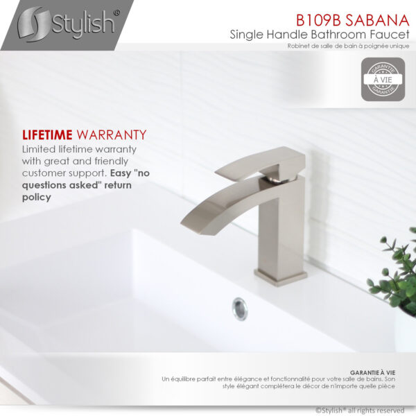 Stylish Sabana Bathroom Faucet, product view 7