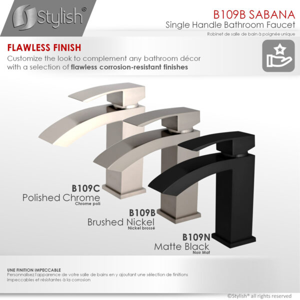 Stylish Sabana Bathroom Faucet, product view 9