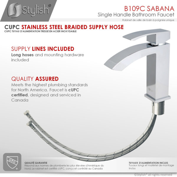Stylish Sabana Bathroom Faucet, product view 10
