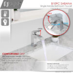 Stylish Sabana Bathroom Faucet, product view 5