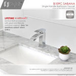 Stylish Sabana Bathroom Faucet, product view 7