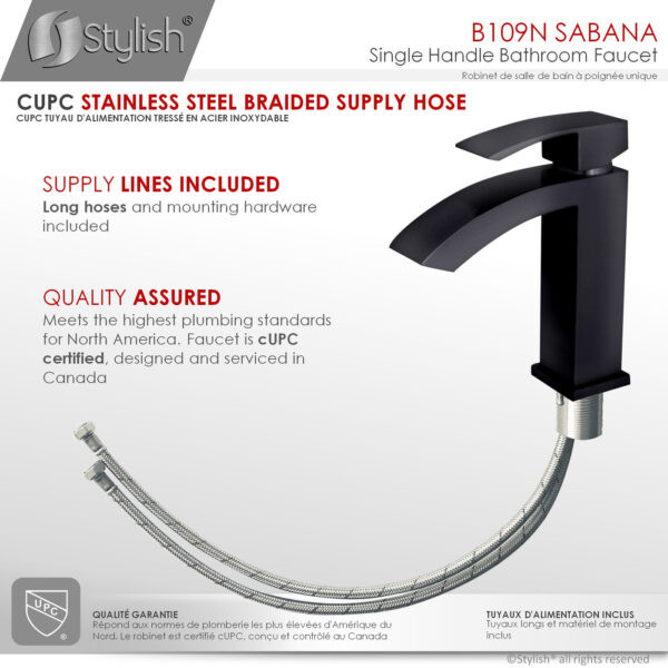 Stylish Sabana Bathroom Faucet, product view 10
