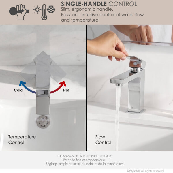 Stylish Bathroom Faucet, product view 5