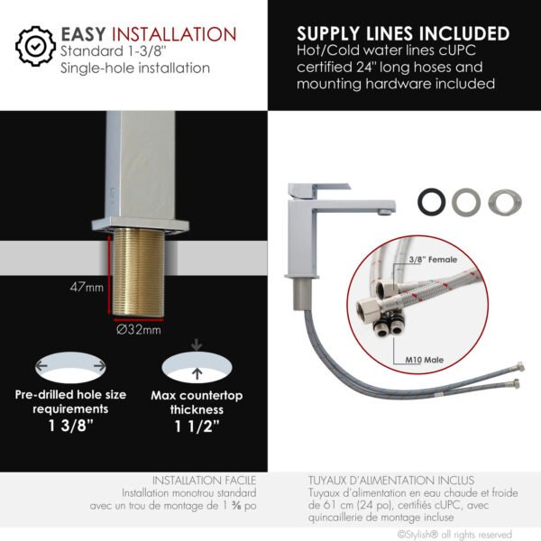 Stylish Bathroom Faucet, product view 9