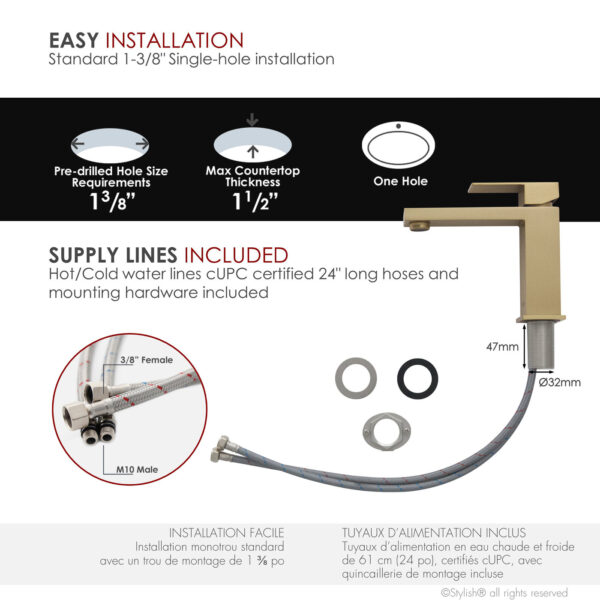 Stylish Bathroom Faucet, product view 10