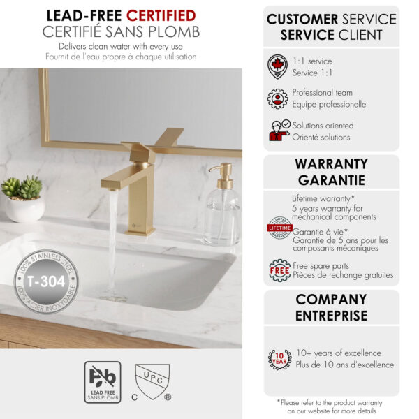 Stylish Bathroom Faucet, product view 14