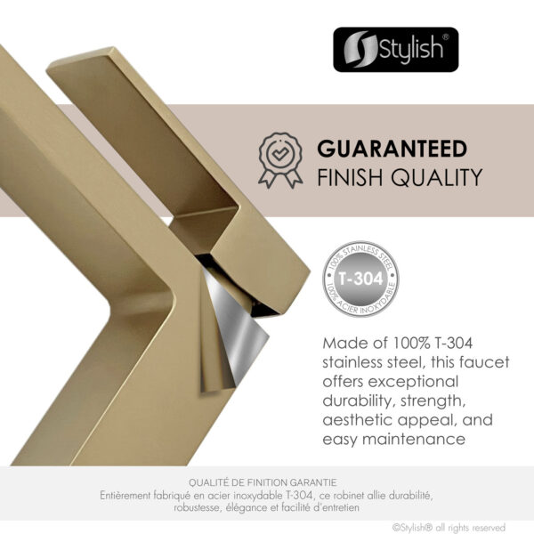 Stylish Bathroom Faucet, product view 3