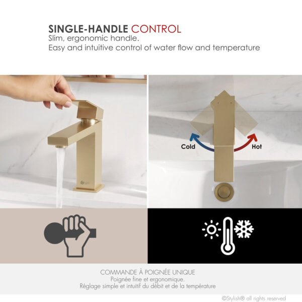 Stylish Bathroom Faucet, product view 5