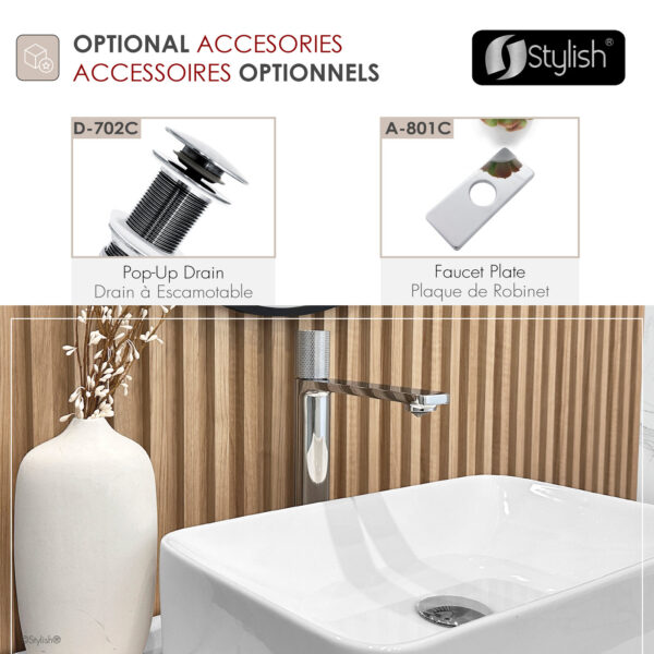 Stylish Nessa Bathroom Faucet, product view 6