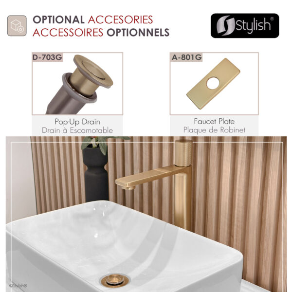 Stylish Nessa Bathroom Faucet, product view 10