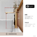 Stylish Nessa Bathroom Faucet, product view 3