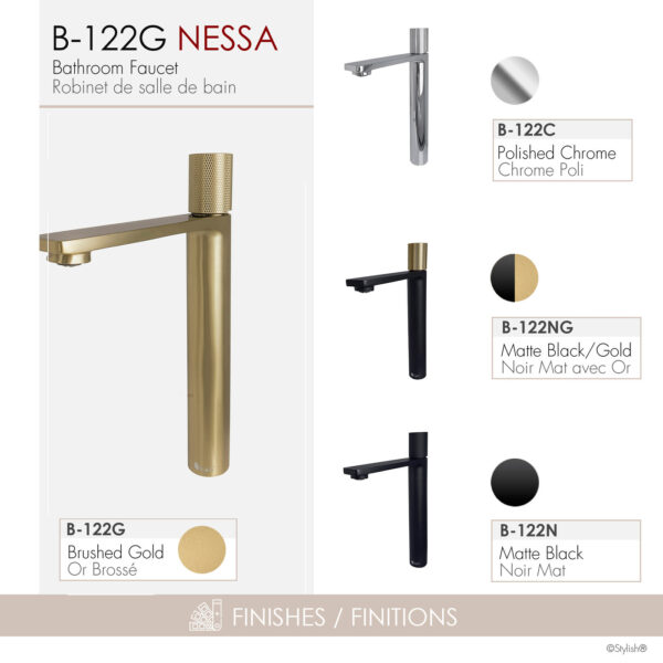 Stylish Nessa Bathroom Faucet, product view 5
