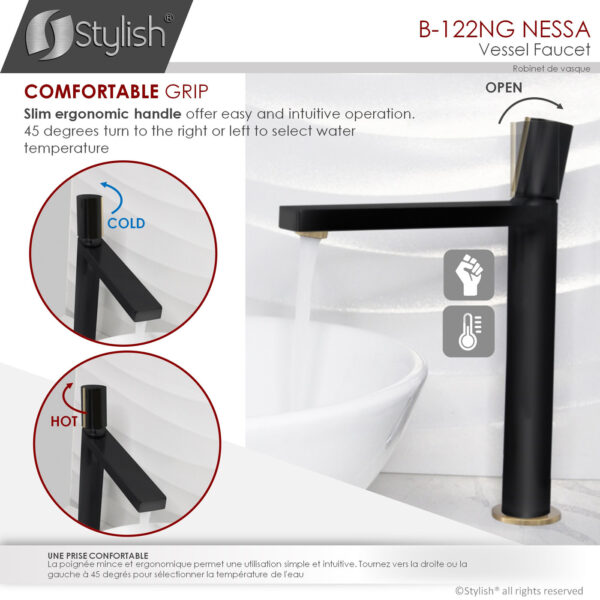 Stylish Nessa Bathroom Faucet, product view 5