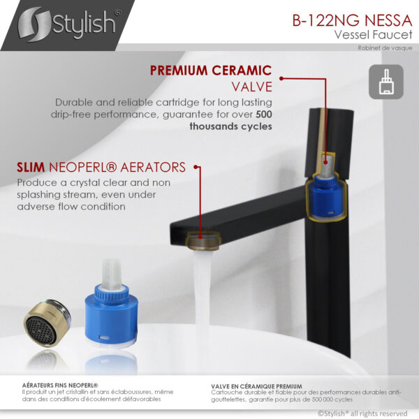 Stylish Nessa Bathroom Faucet, product view 6