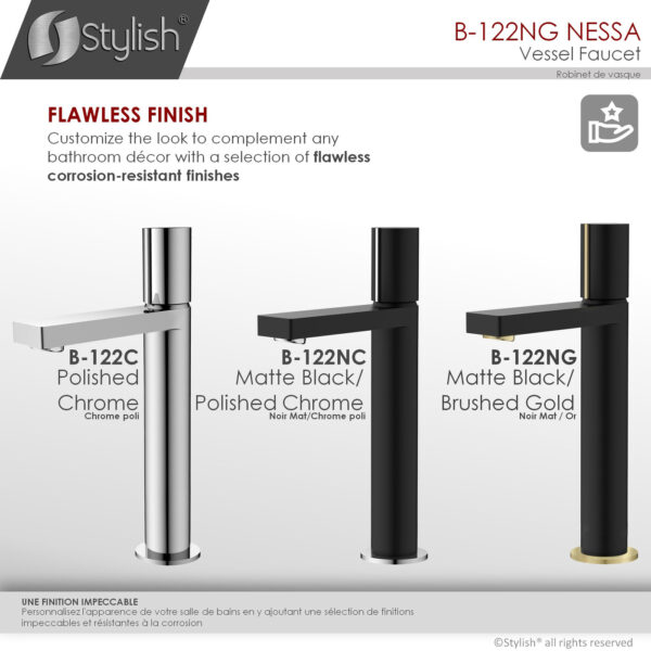 Stylish Nessa Bathroom Faucet, product view 9