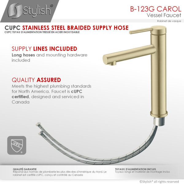 Stylish Carol Bathroom Faucet, product view 10