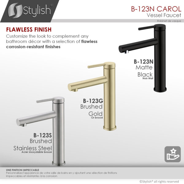 Stylish Carol Bathroom Faucet, product view 9