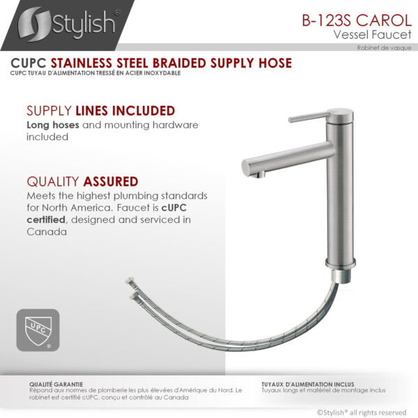 Stylish Carol Bathroom Faucet, product view 10