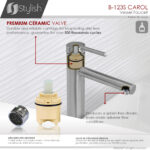 Stylish Carol Bathroom Faucet, product view 6