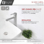 Stylish Carol Bathroom Faucet, product view 8