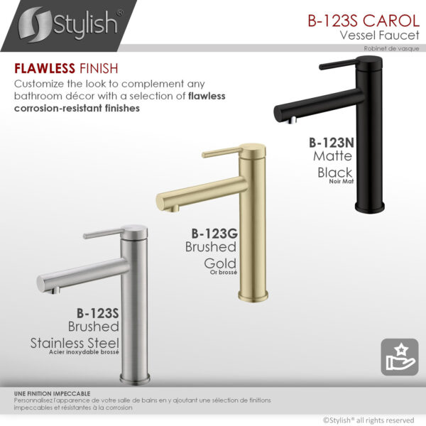 Stylish Carol Bathroom Faucet, product view 9